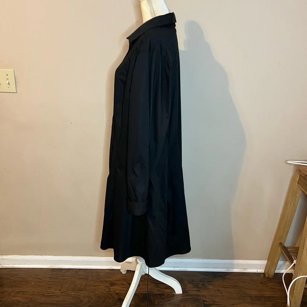 Torrid Poplin Shirt Dress - Picture 3 of 6